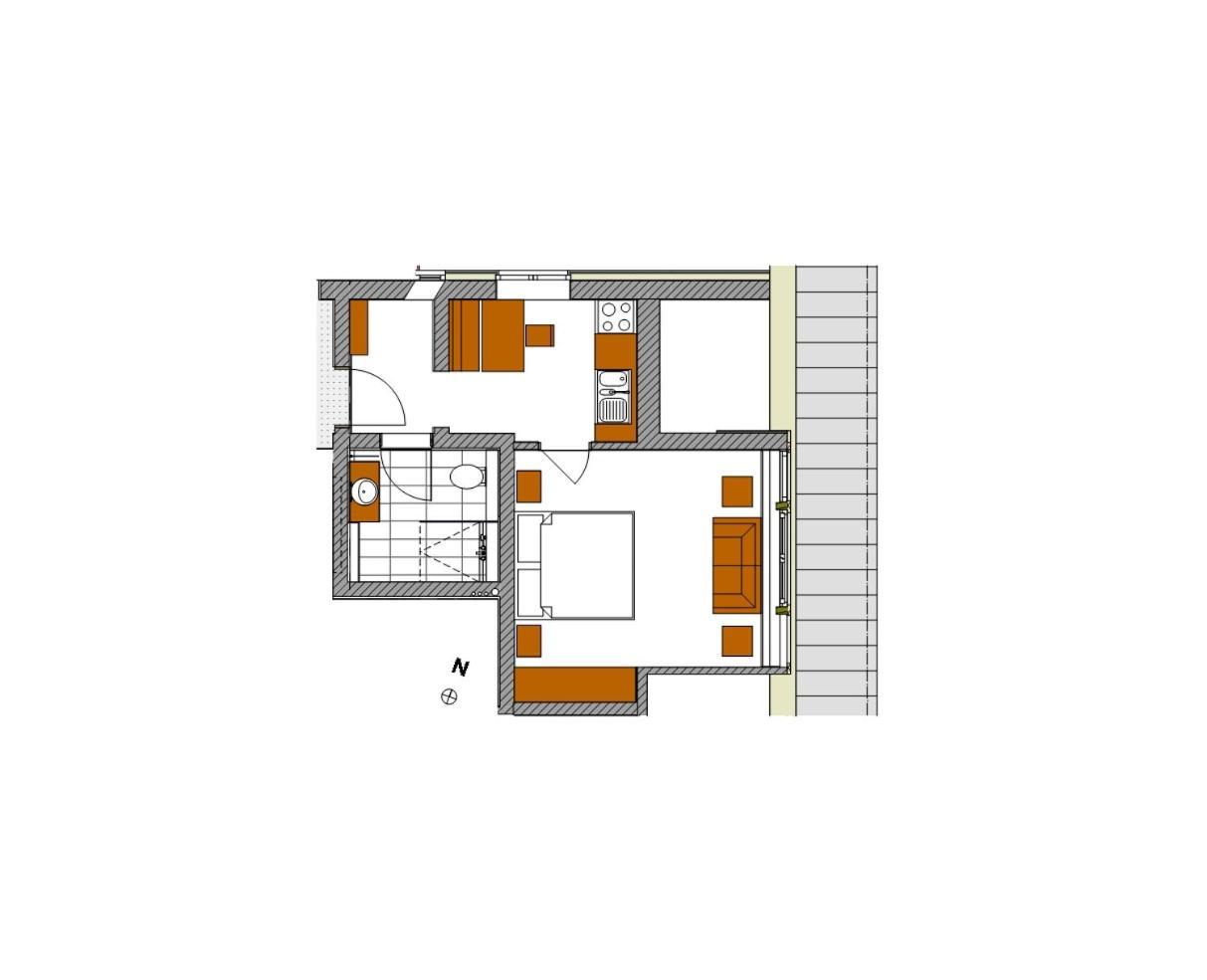Gaestehaus Alpina Riezlern Bilik gambar